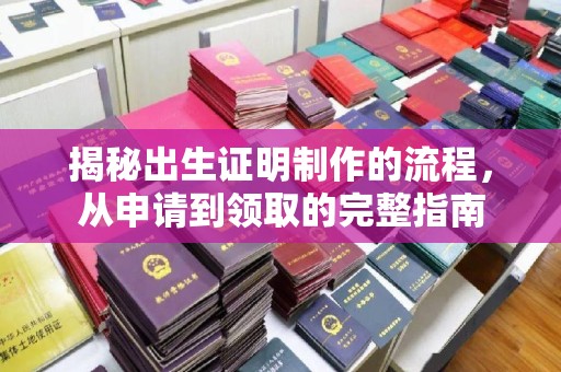 林内揭秘出生证明制作的流程，从申请到领取的完整指南